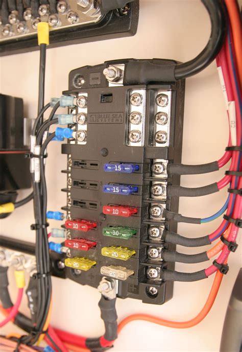 wiring diagram for fuse board